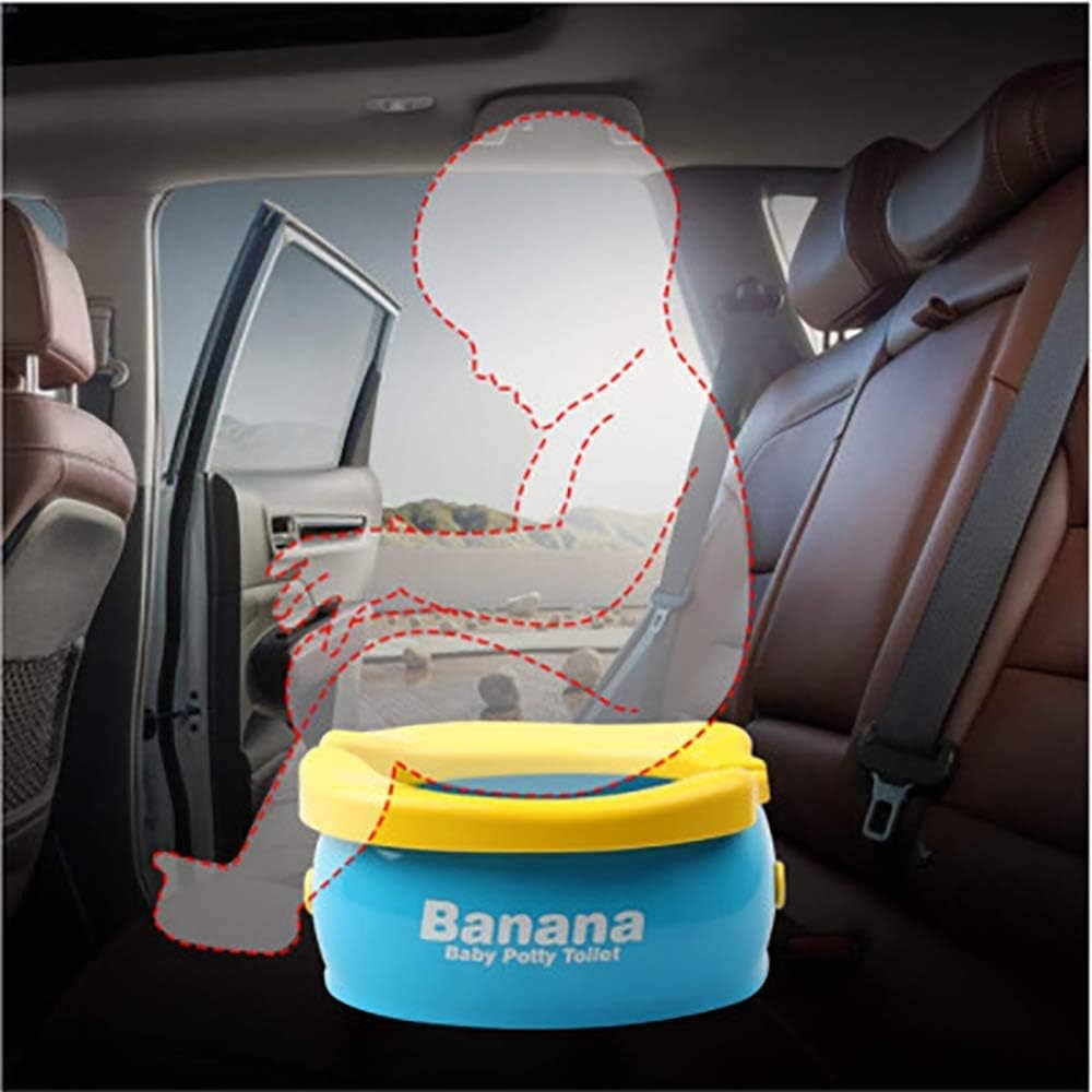 Portable Potty for Kids Travel Foldable Baby Potty Training Seat Outdoor and Indoor Easy to Clean
